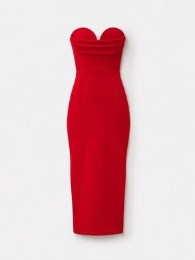 (Like new) $1200 Alex Perry | Bustier Crepe Dress